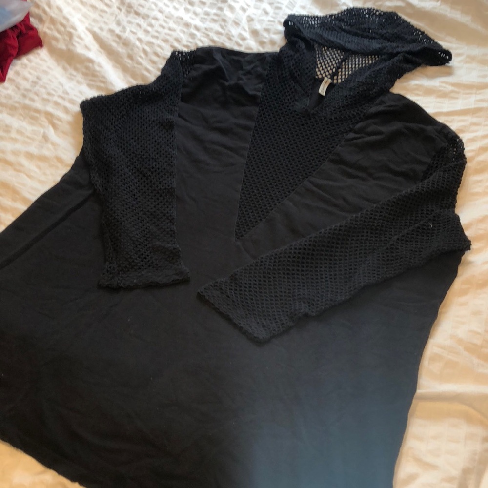 Emma and Sam Mesh Detail Hoodie